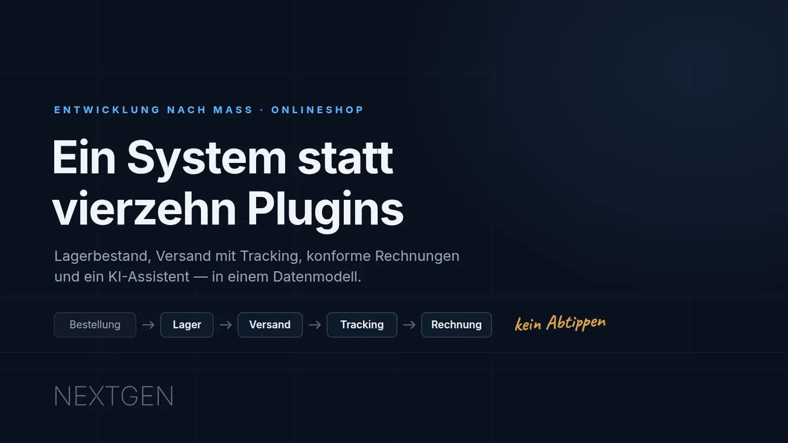 Individuelles CMS: ein System statt vierzehn Plugins