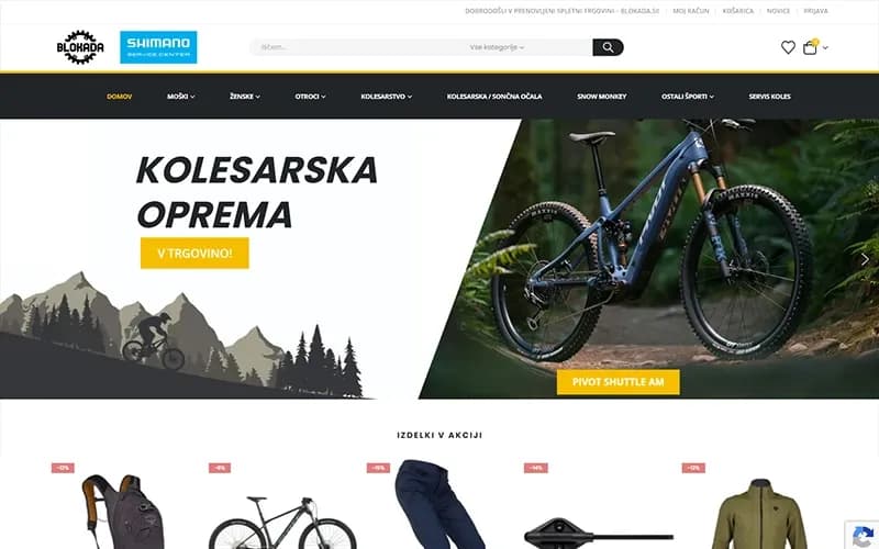 Blokada — Website